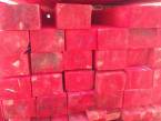 Брус сухой 100х100х6000 антисептированный Огнезащита (красный)