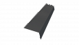 Карнизная планка (капельник) 115х50х13х2000мм Тёмно-серый 7024